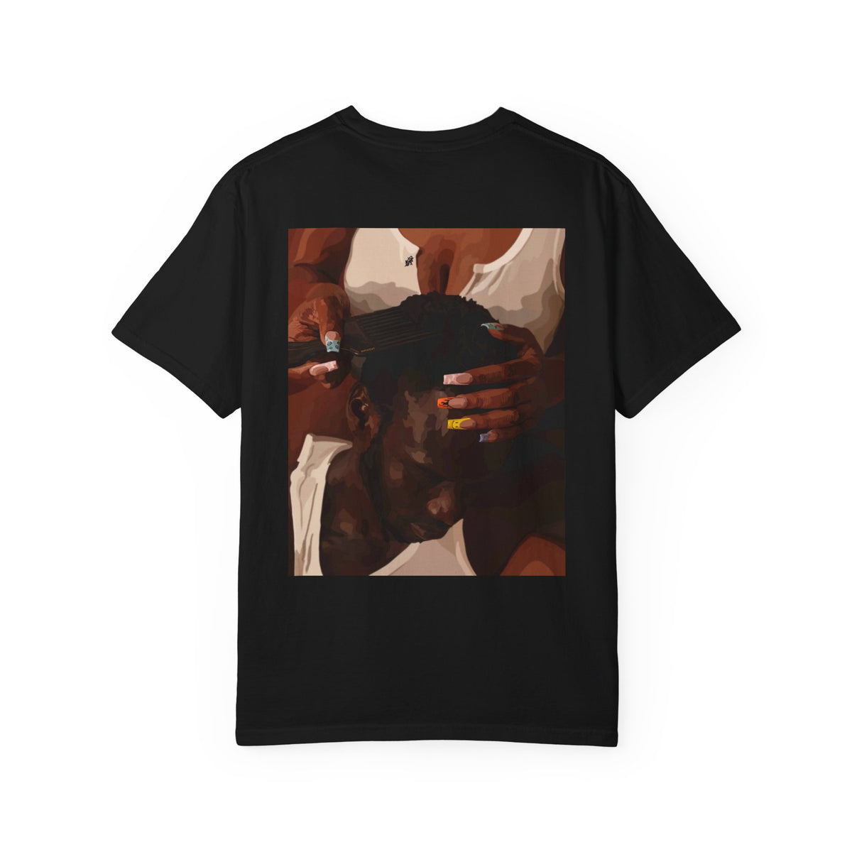 Barber Shop Portrait T-Shirt