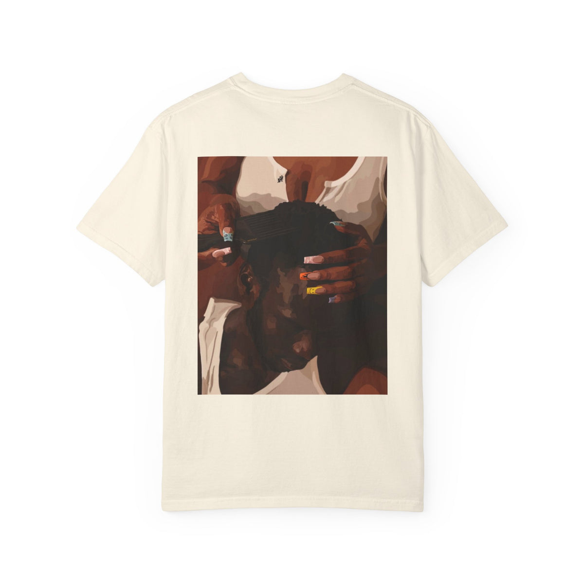 Barber Shop Portrait T-Shirt